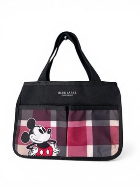Blue Label CrestBridge Mickey Mouse Design Bag Organizer Mini Tote from Japan